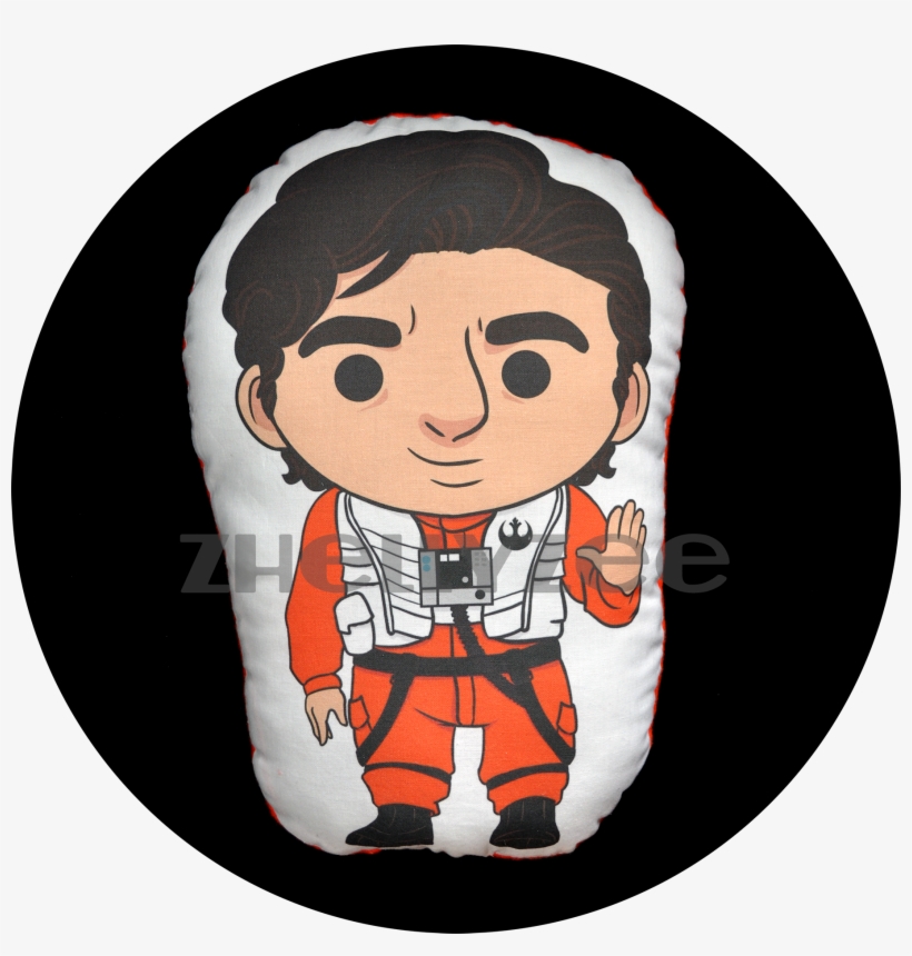 Poe Dameron Pillow Plush - Gif, transparent png