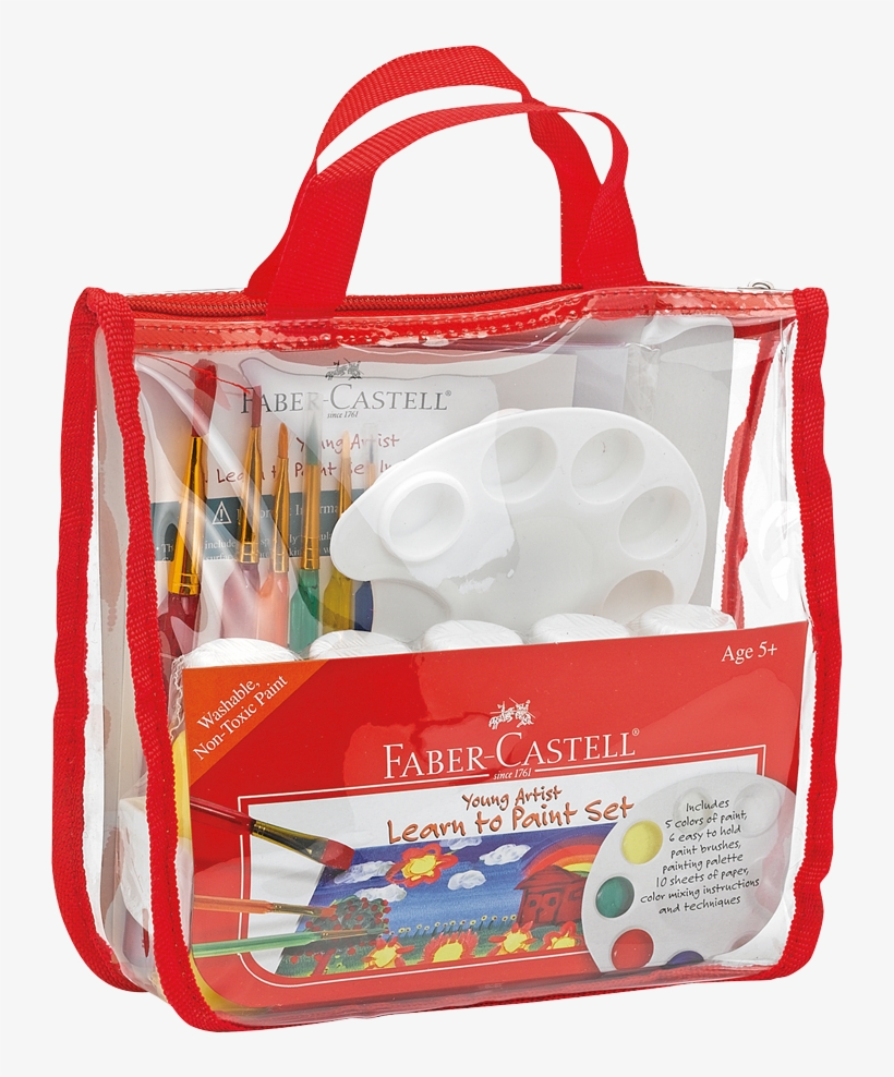 Faber-castell Young Artist Learn To Paint Set - Creative Kidstuff Young Artist Learn To Paint Set, transparent png