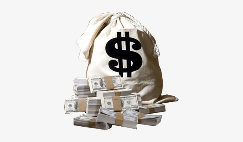 Bag Of Money, transparent png