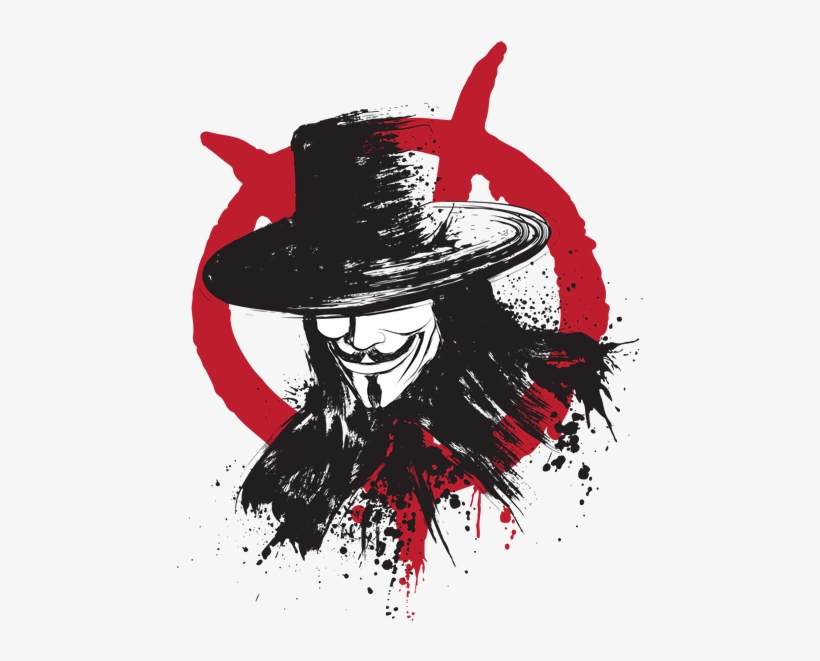 Revolution Is Coming - Body T-shirts V De Vendetta Film Movie Hero Hero Revolution, transparent png