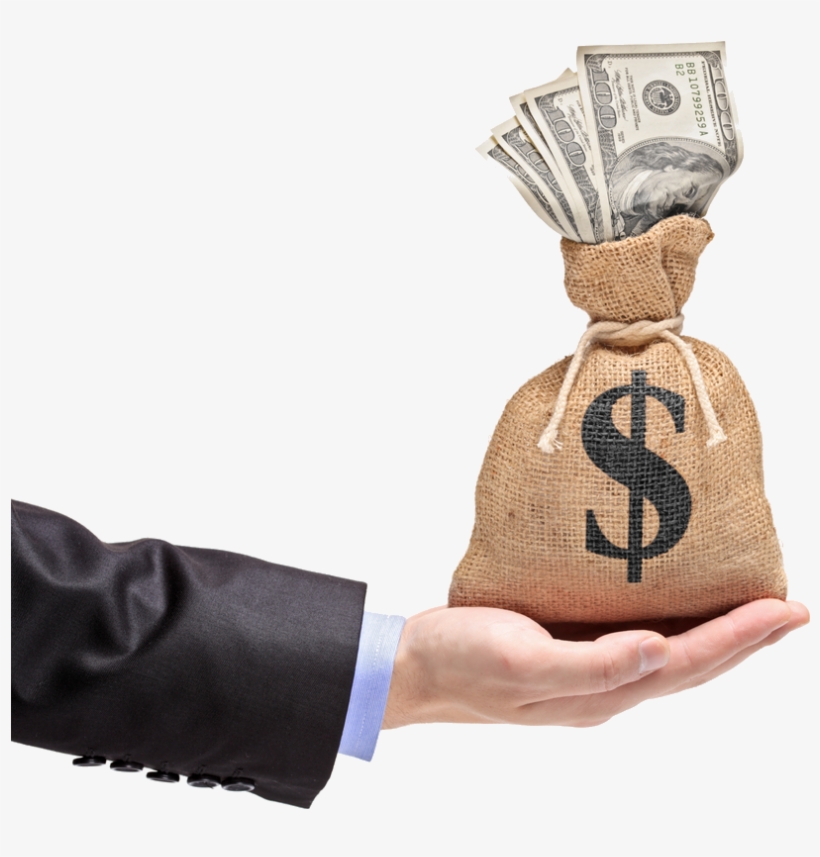 Hand Holding Money Png - Disadvantages Of Co Operative Society, transparent png