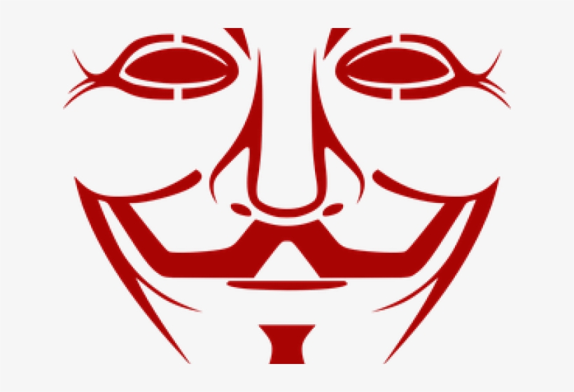 Drawn Masks Anonymous - Guy Fawkes Mask Eps, transparent png