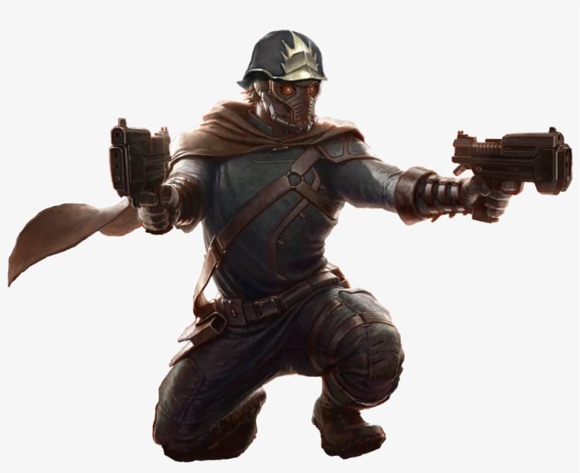 Star Lord, Captain America , And Reed Richards - Original Star Lord Costume, transparent png