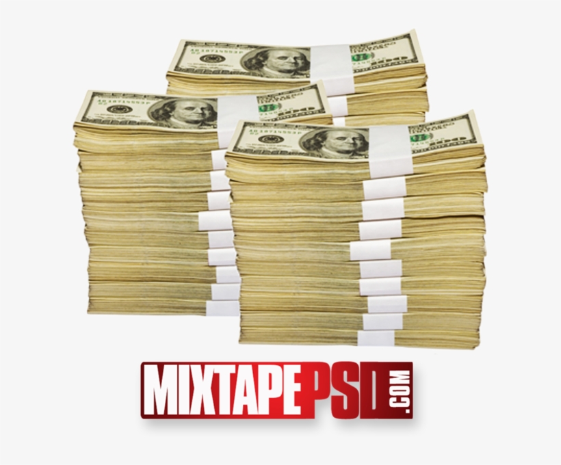 Share This Image - Stacks Of Cash Psd, transparent png