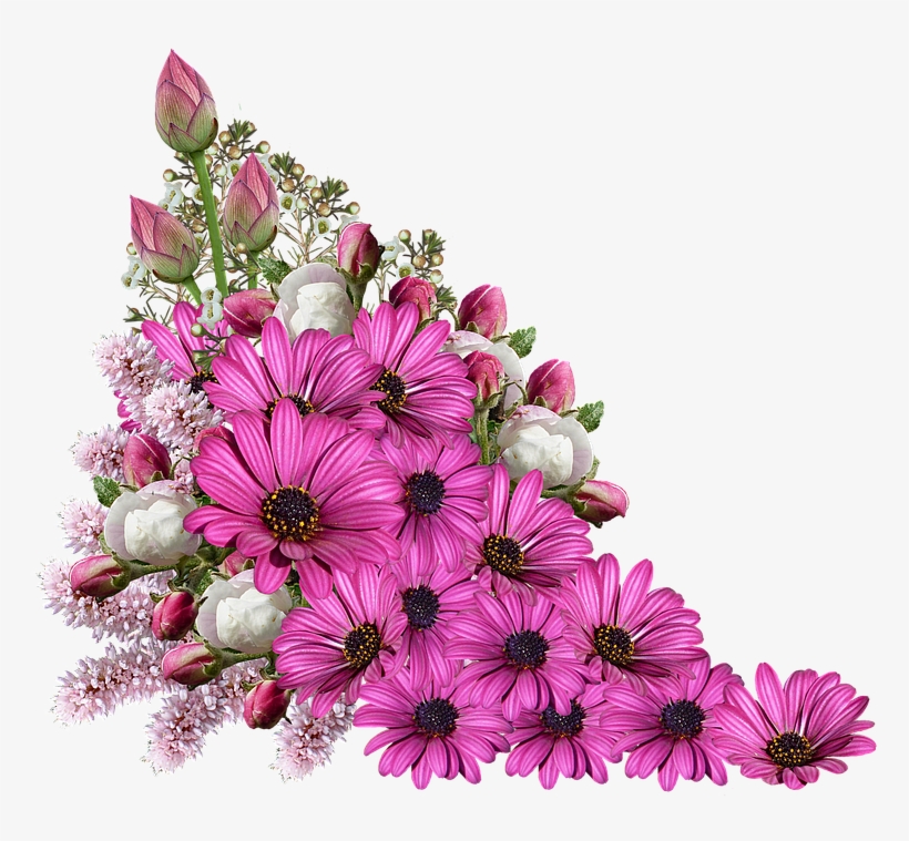 A Bouquet Of Purple Roses, F - Decoration Flowers, transparent png