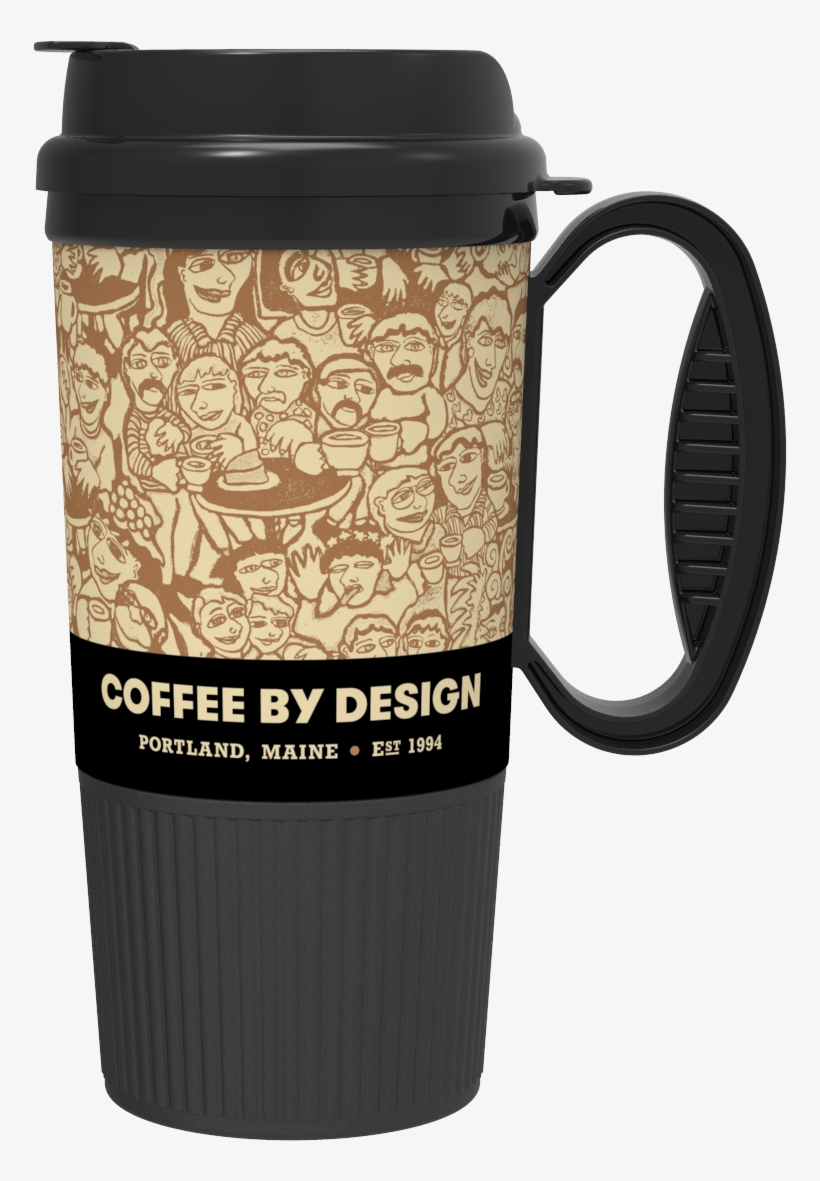 16oz Gripper Mug - Mug, transparent png