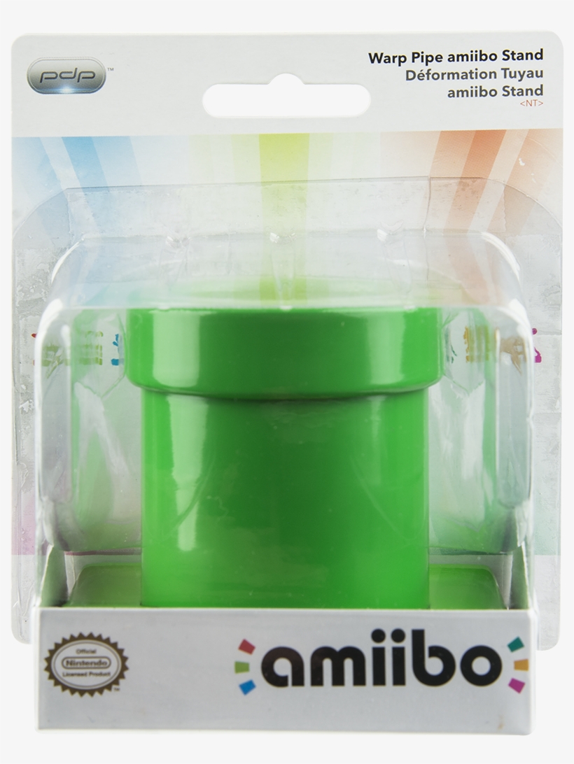 Super Mario Pipe Figure Stand, transparent png