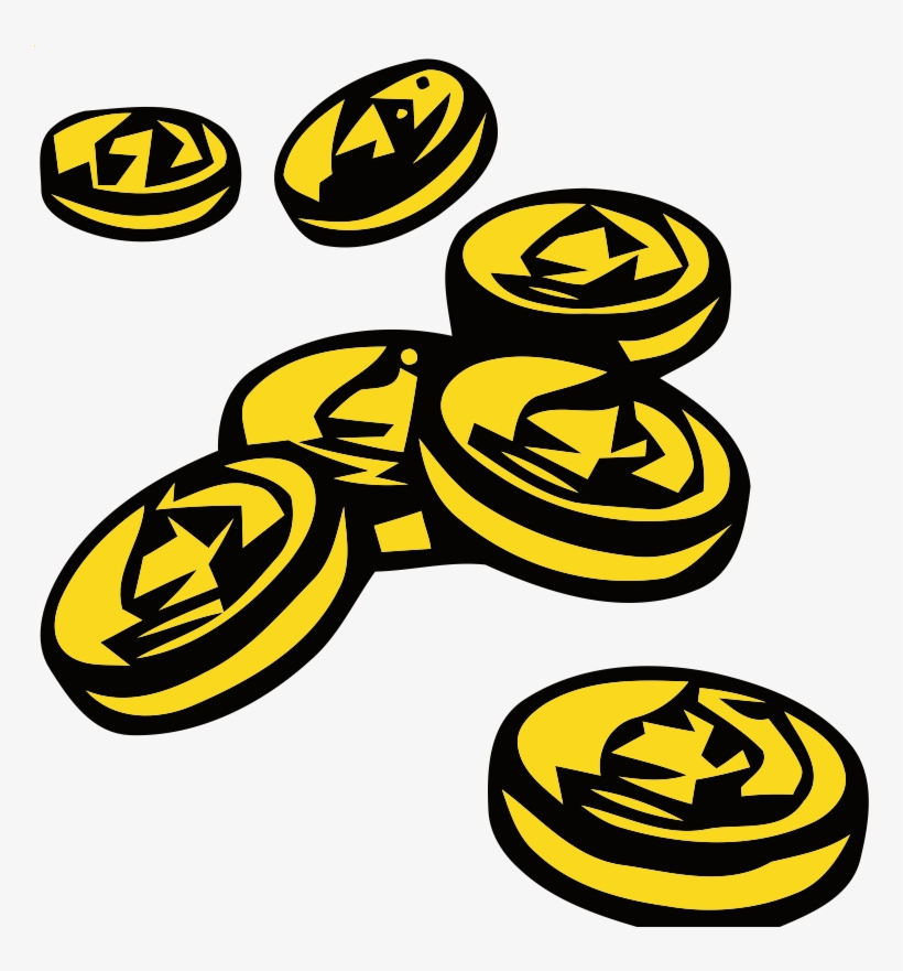 Coins Clipart Image - Coins Clip Art, transparent png