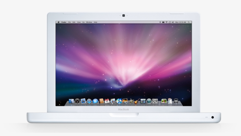 Apple Macbook White 2009-05 - Macbook White, transparent png