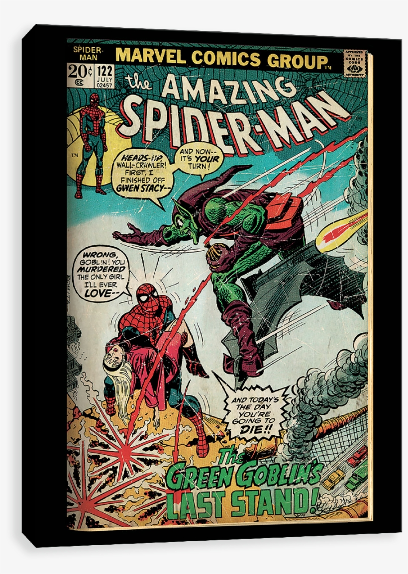 Spider-man V Green Goblin - Amazing Spiderman Comic 1960, transparent png