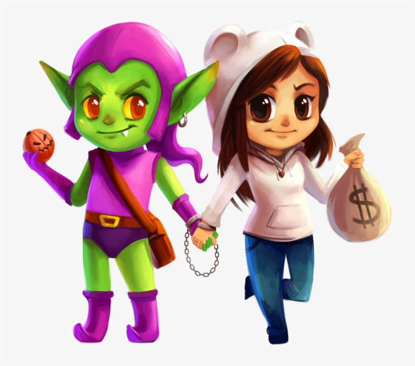 Green Goblin X Gaby - Chibi Green Goblin, transparent png