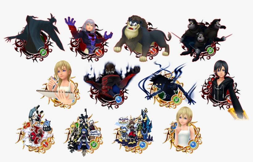 #khux Jp Falling Price Copy Medal Draw Is Available - Kingdom Hearts Hd 2.8 Acrylic Stand - Bond (final Chapter, transparent png