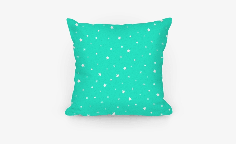 Twinkling Stars Pattern - Light Blue Pillows Transparent, transparent png