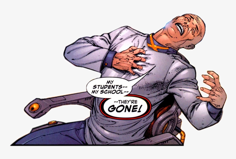 Earth-41001 Professor X - Cartoon, transparent png