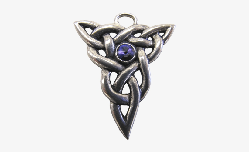 This Trinity Knot Design Combines Three Triquetra Symbols - Pendant, transparent png