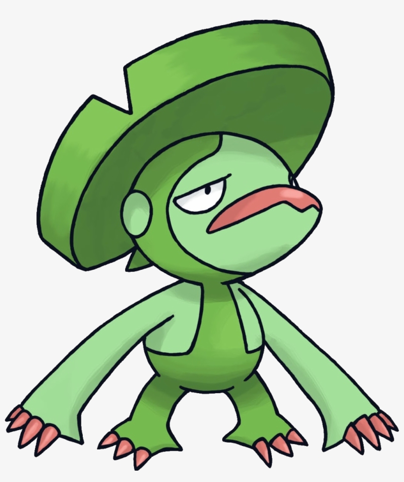 Shiny Form & Non-shiny Form - Pokemon Lombre, transparent png