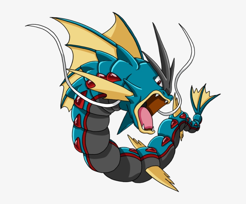 Mega Gyarados - Sea Serpent Pokemon, transparent png