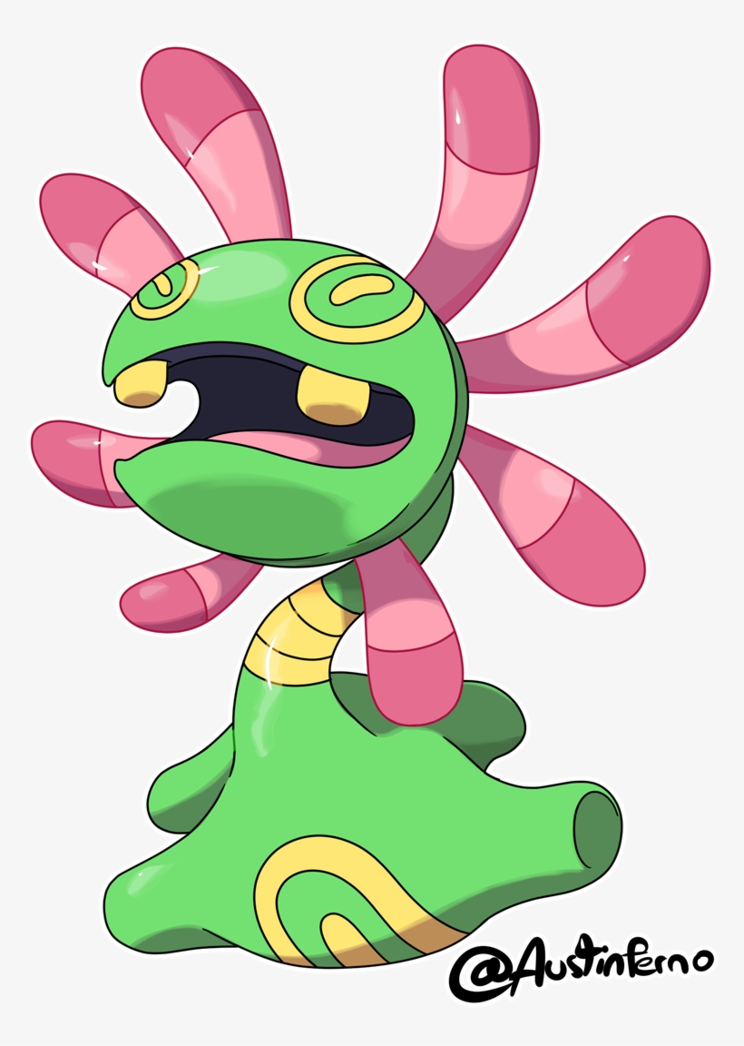 オステェンファーノー Retweet If This Is How You Saw Cradily As - Cartoon, transparent png