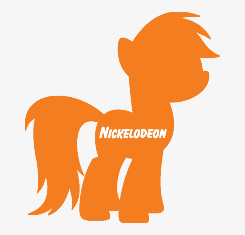 Edit, Logo Parody, Mirrored, Nick, Nickelodeon, Pony, - My Little Pony Nickelodeon, transparent png