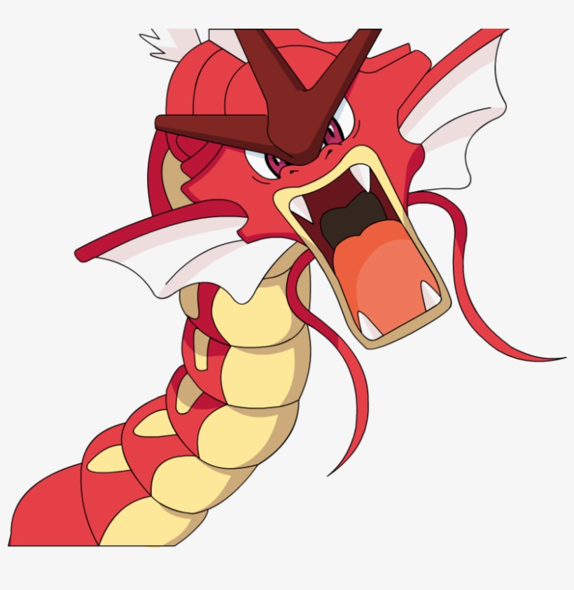 Akai Gyarados By Pokesafari-d4lloit - Gyarados, transparent png