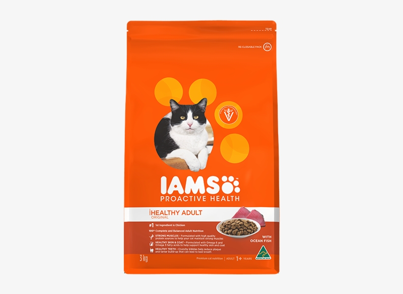 Iams™ Adult Wild Ocean Fish & Chicken - Iams Proactive Health Adult Dog Food, Lamb, transparent png
