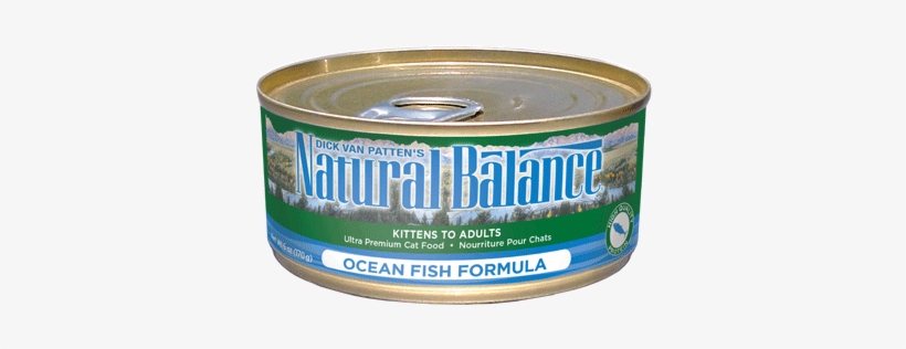 Natural Balance Ultra Premium Ocean Fish Cat Food - Natural Balance Cat Can Ocean Fish 24/6 Oz, transparent png