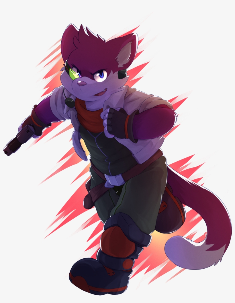[c] Fox Mccloud - Cartoon, transparent png