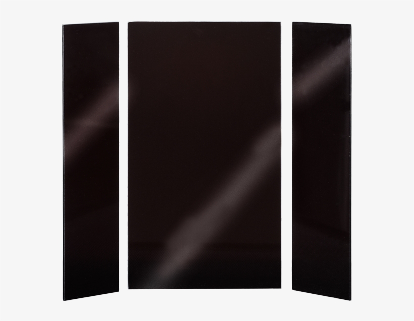 Reflective Glass Panel Kit Black Reflective Glass 1000x1000 PNG
