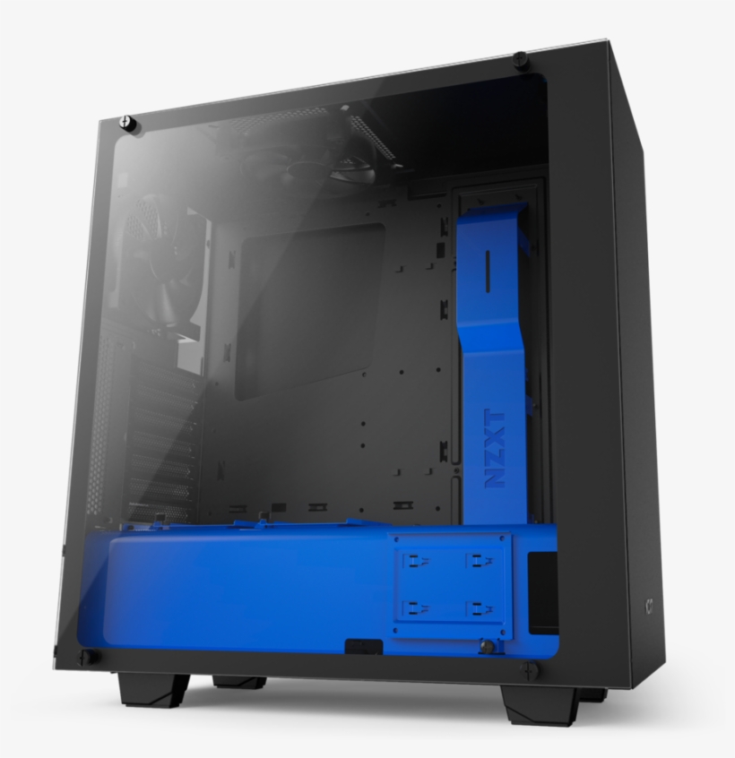 S340 Elite - Nzxt S340 Elite Matte Black Steel/tempered Glass Atx, transparent png