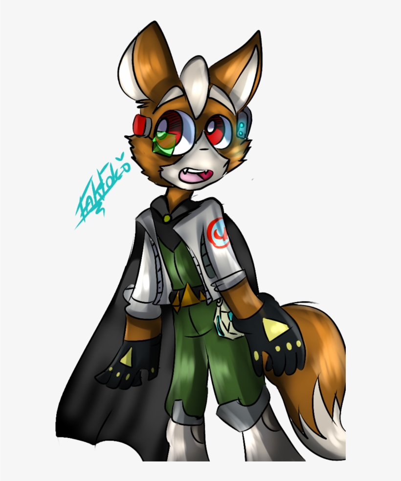 Fox Mccloud Vampire {request} By Inkfalco - Vampire Fox Mccloud, transparent png