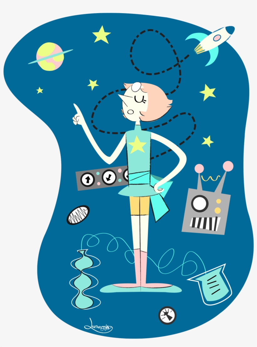 Been Watching Steven Universe And Rocky & Bullwinkle - Illustration, transparent png