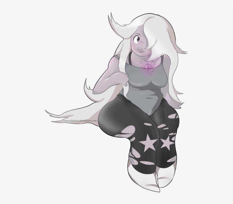 Clip Art Steven Universe By Unusualzebra - Steven Universe Sexy Amethyst, transparent png