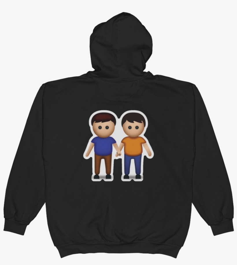 Emoji Zip Hoodie - Im Not Excited Hoodie, transparent png