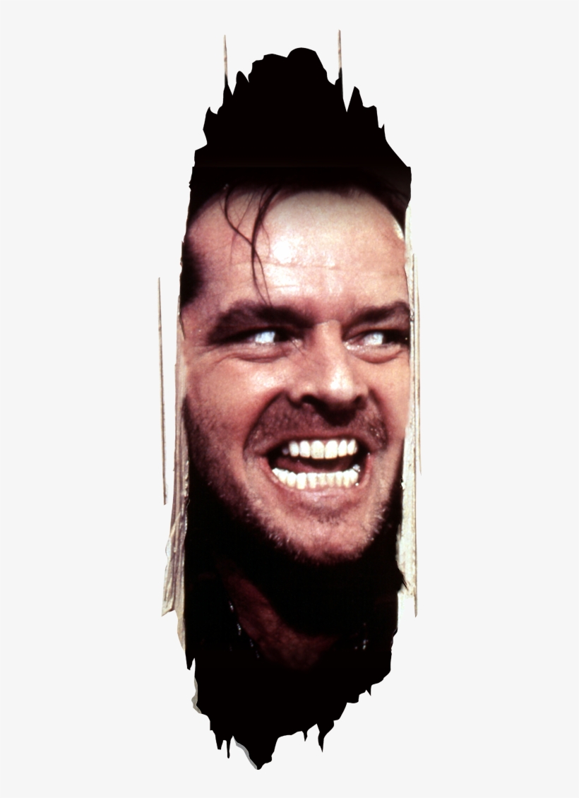 Picture - Jack Nicholson Shining, transparent png