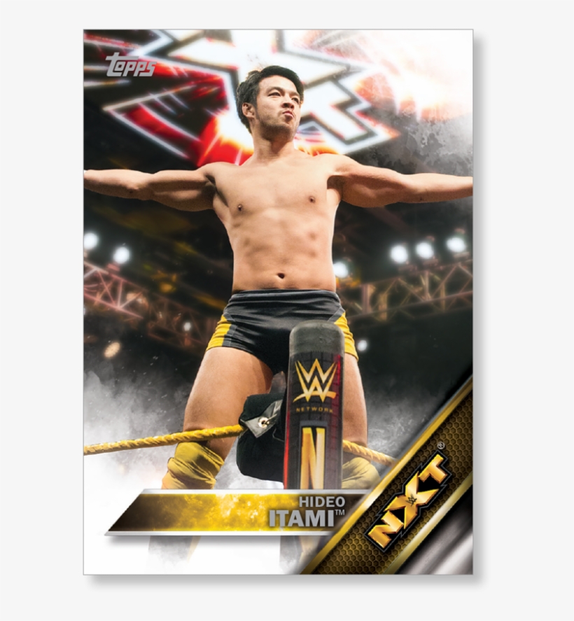 2016 Topps Wwe Hideo Itami - Wwe Nxt, transparent png