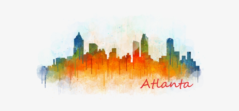 Bleed Area May Not Be Visible - City Of Atlanta Png, transparent png