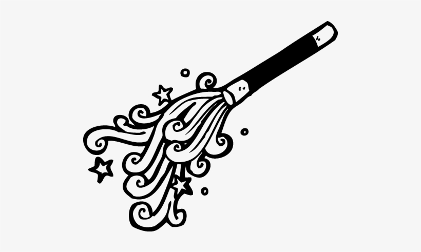 Magic Wand Vinyl Wall Art, Size Medium, transparent png