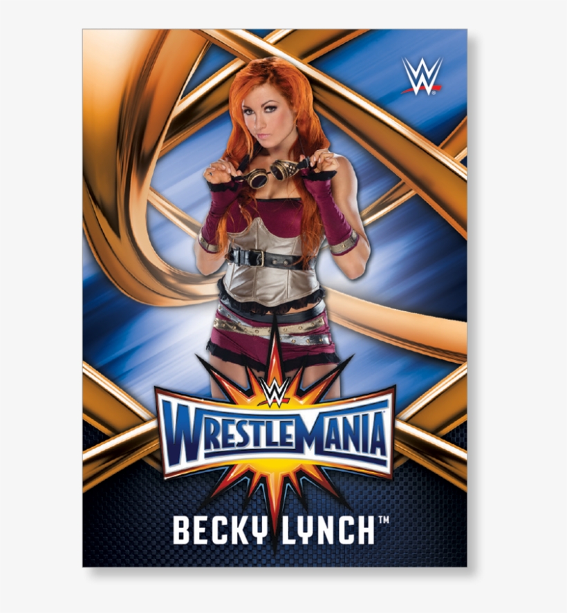 Becky Lynch - 2017 Topps Wwe Road To Wrestlemania 8 Hobby Box Case, transparent png