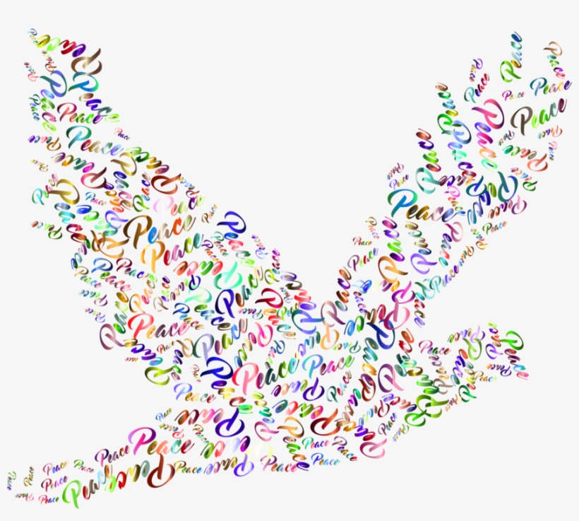 Typography Columbidae Peace Doves As Symbols Computer - Peace Dove No Background, transparent png