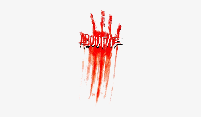 Bunnie Von Terror - Blood Hand Print Png, transparent png