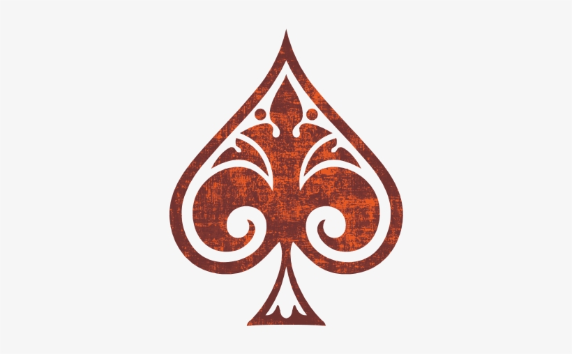 Welcome - - Ace Of Spades Card Stencil, transparent png