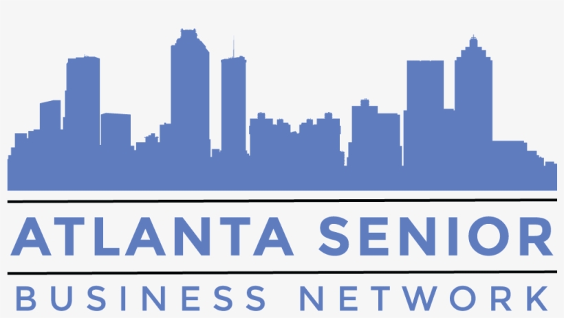 Atlanta Senior Care Network Niche - Atlanta Ga Skyline Vector, transparent png