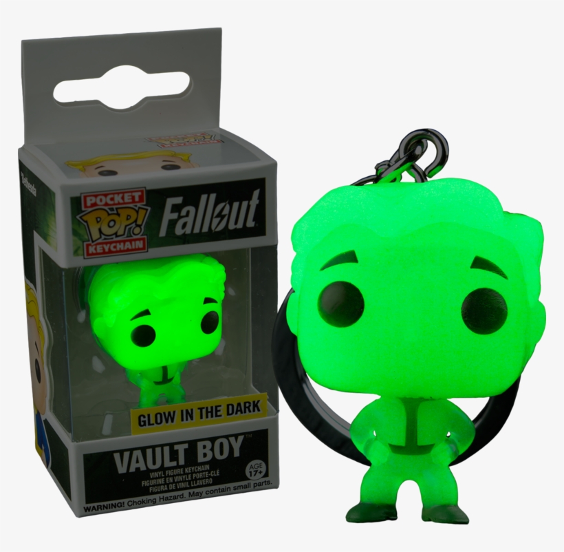 Enlarge - Funko Fallout Pocket Pop! Vinyl Keychain Vault Boy, transparent png