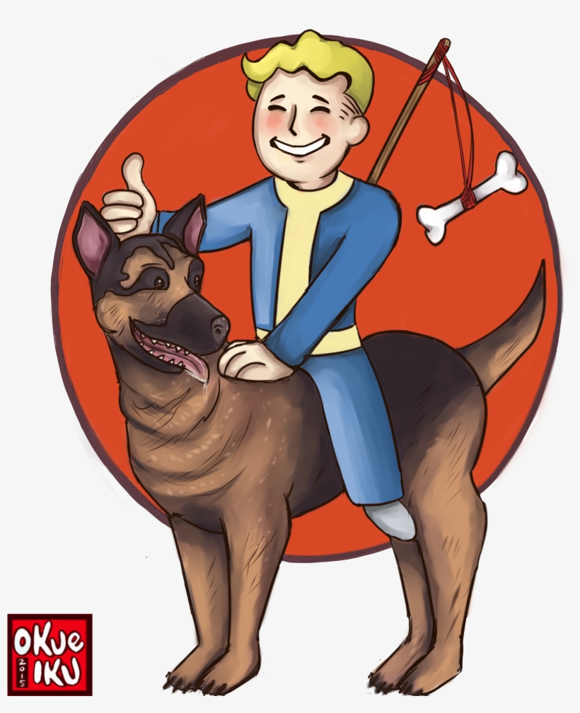 Vault Boy's Ride - Cartoon, transparent png