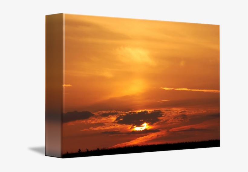 Sky At Sunset By Michal Boubin Png Free Download - Sunset, transparent png