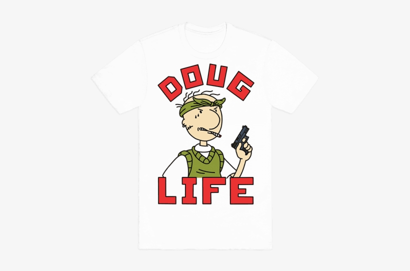 This Cool Shirt Features Everyone's Favorite 90's Cartoon - Doug Life, transparent png