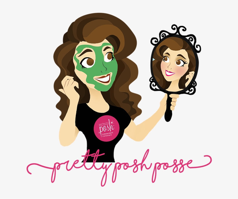 Image Result For Pretty Posh Posse - Perfectly Posh Face Mask Graphics, transparent png
