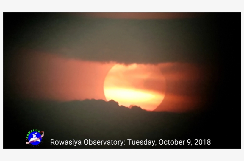 The Sky Was Clear, Sunset And Venus Were Captured - Sun, transparent png