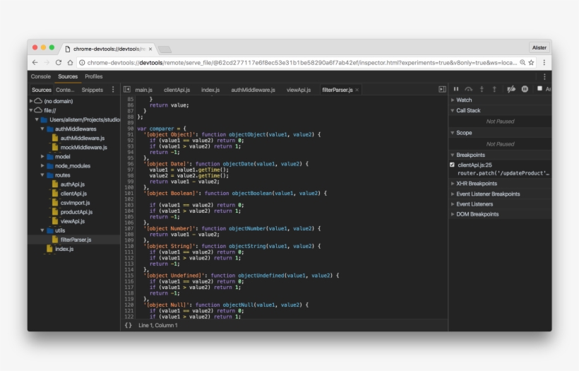 Node Has Its Own Built In Gui Debugger As Of Version - Soda Dark 3, transparent png