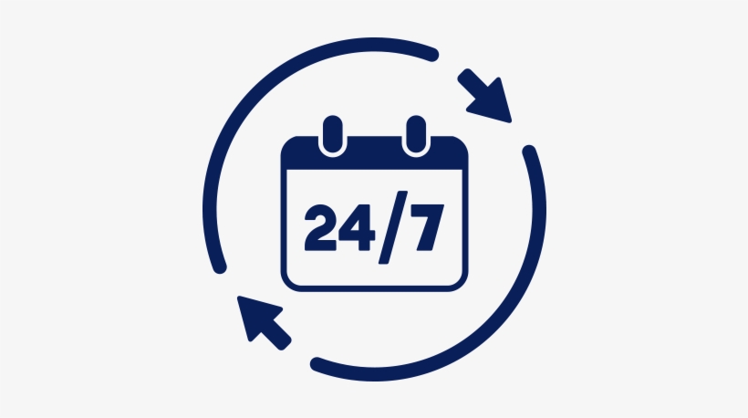 24/7 Cell Phone Service - Logo Réutilisable, transparent png